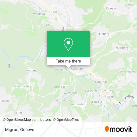 Migros map