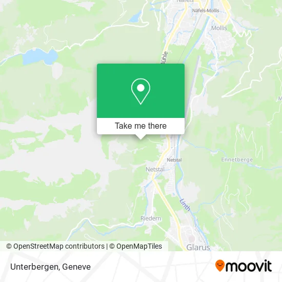 Unterbergen map