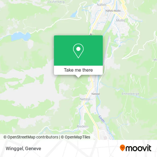 Winggel map