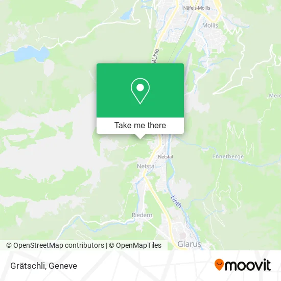Grätschli map