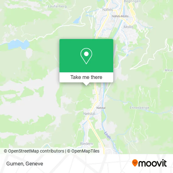 Gumen map