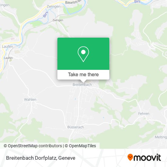 Breitenbach Dorfplatz map