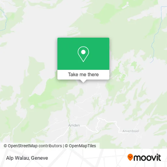 Alp Walau map