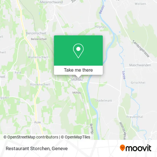 Restaurant Storchen map