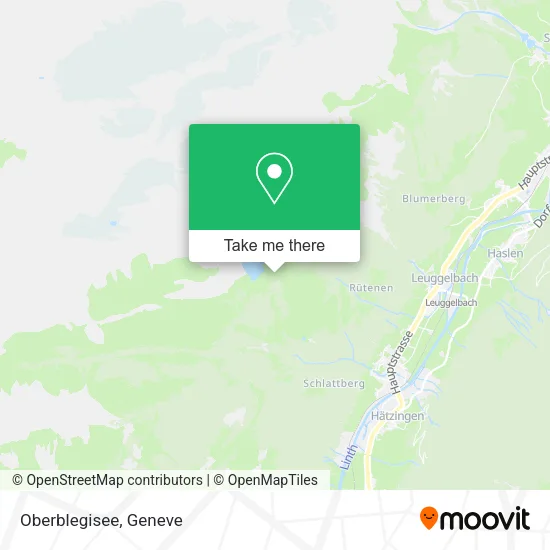 Oberblegisee map