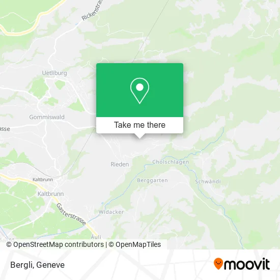 Bergli map