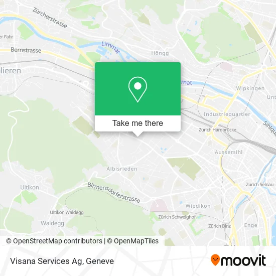 Visana Services Ag map