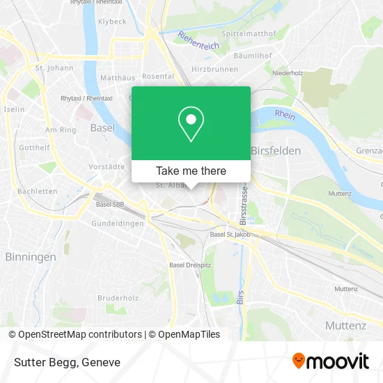 Sutter Begg map