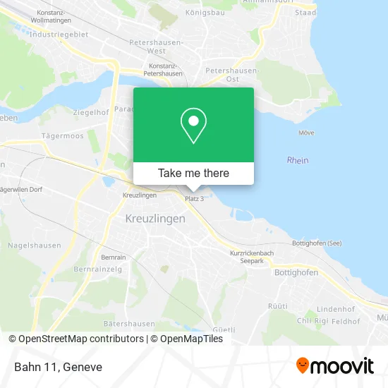 Bahn 11 map