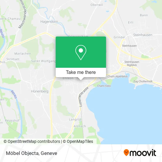 Möbel Objecta map