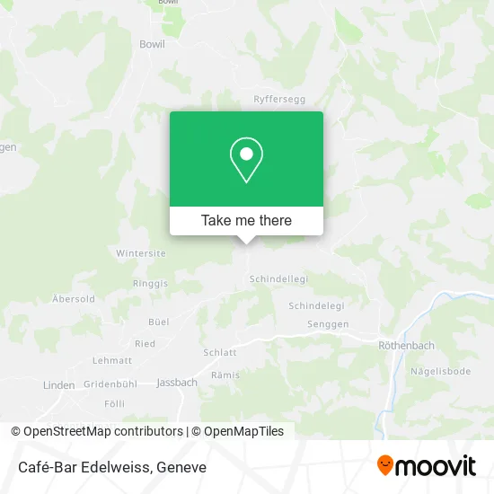 Café-Bar Edelweiss map