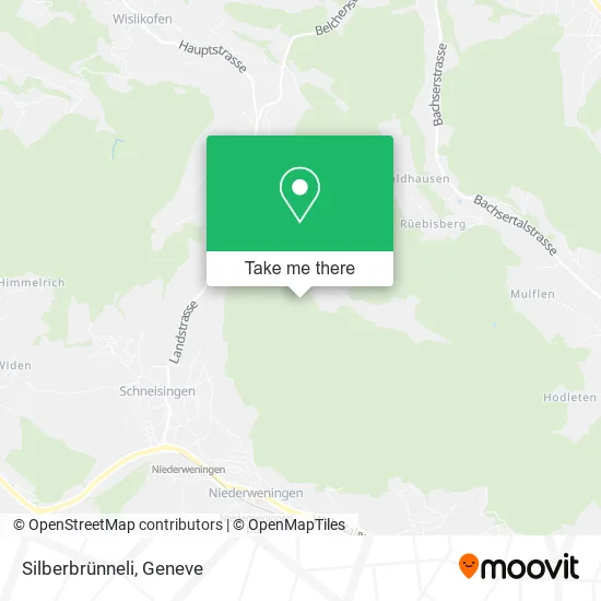 Silberbrünneli map
