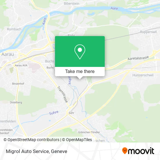 Migrol Auto Service map