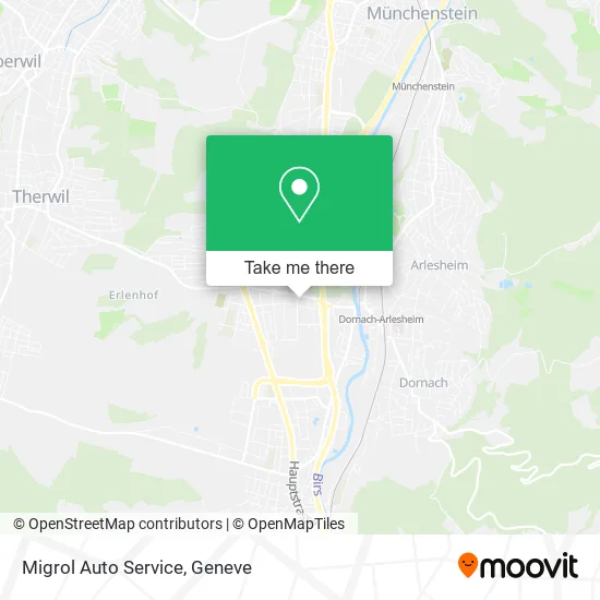 Migrol Auto Service map
