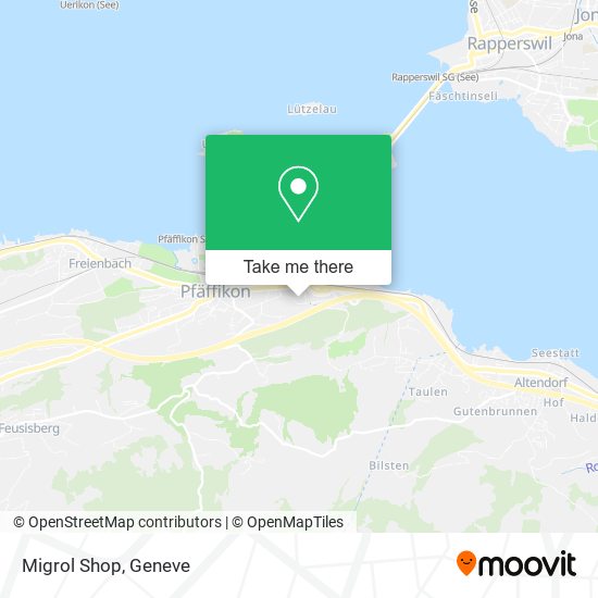 Migrol Shop map