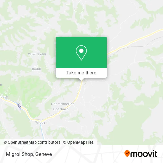 Migrol Shop map