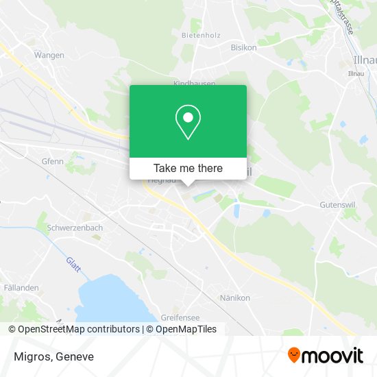 Migros map