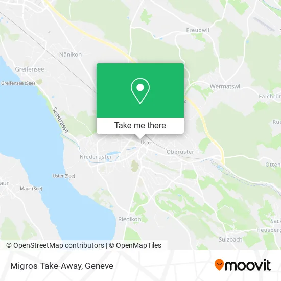 Migros Take-Away map