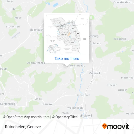Rütschelen map
