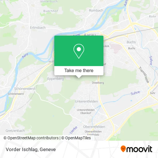 Vorder Ischlag map