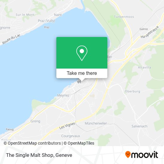 The Single Malt Shop map