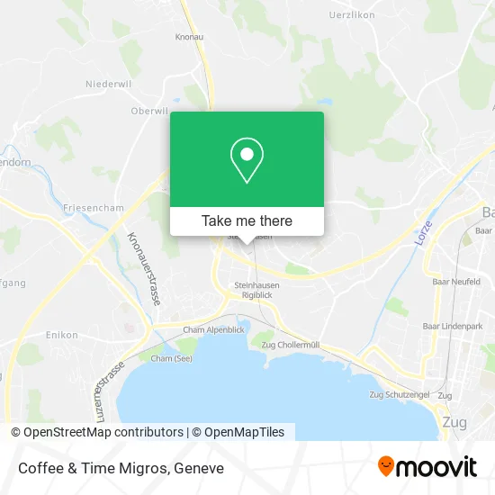 Coffee & Time Migros map