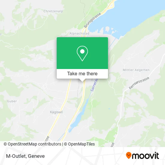 M-Outlet map