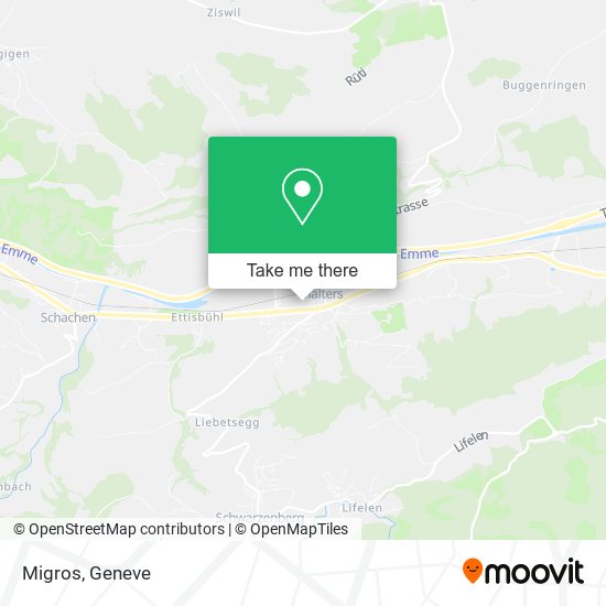 Migros map