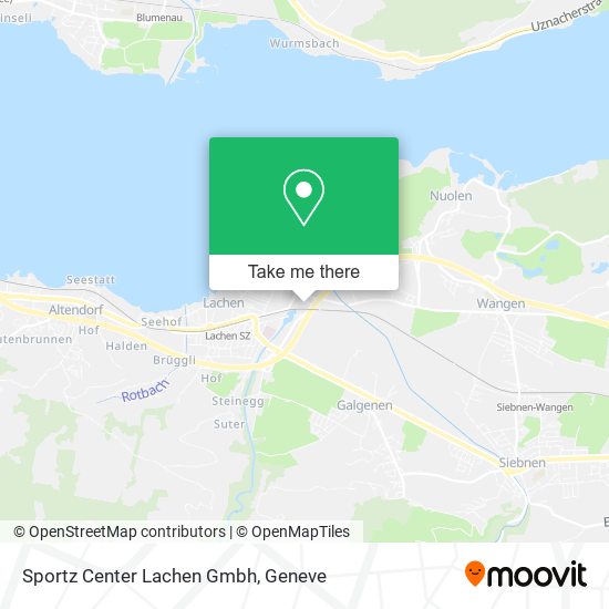 Sportz Center Lachen Gmbh map