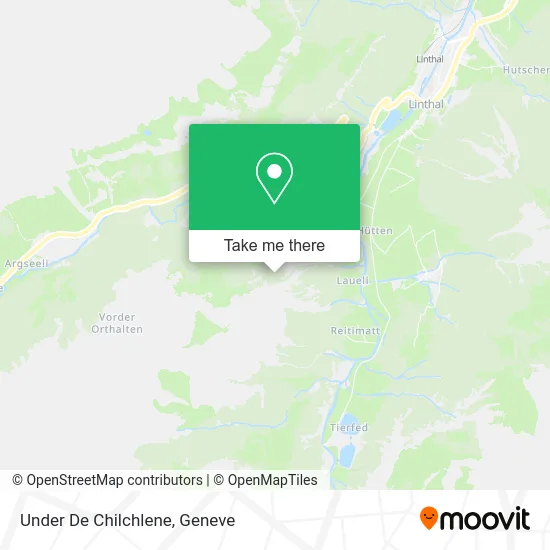 Under De Chilchlene map