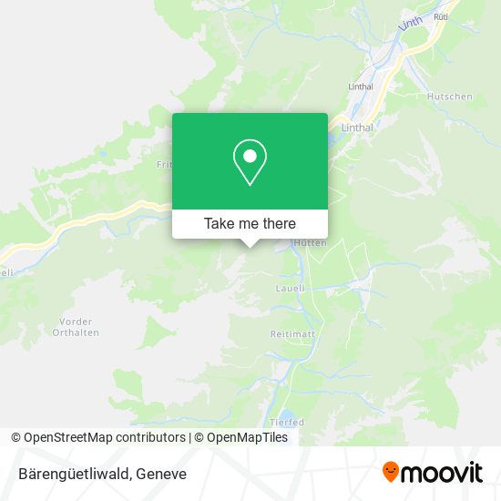 Bärengüetliwald map