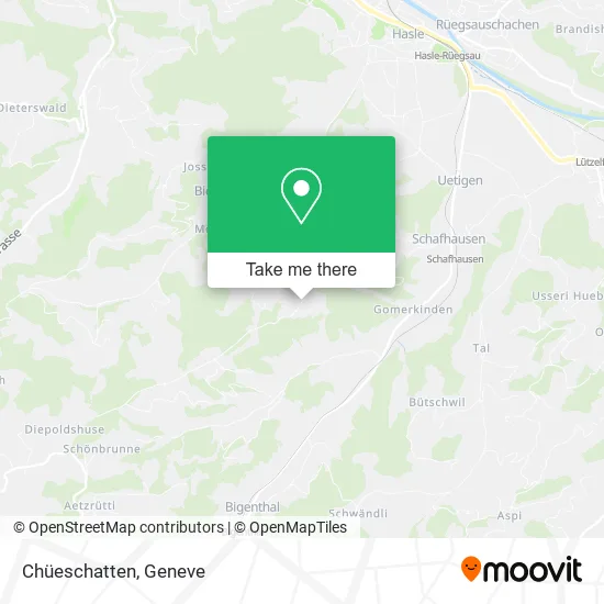 Chüeschatten map