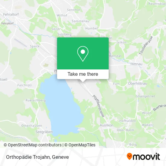 Orthopädie Trojahn map