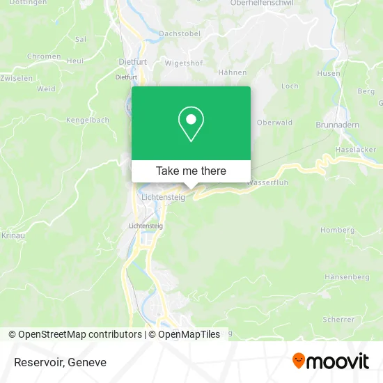 Reservoir map
