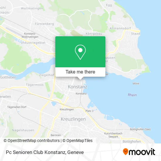 Pc Senioren Club Konstanz map