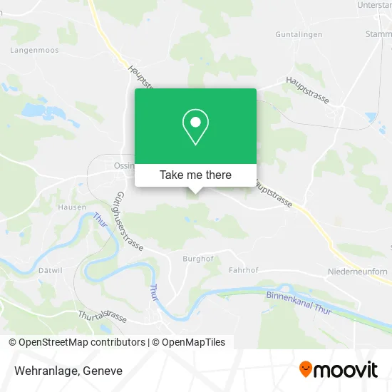 Wehranlage map