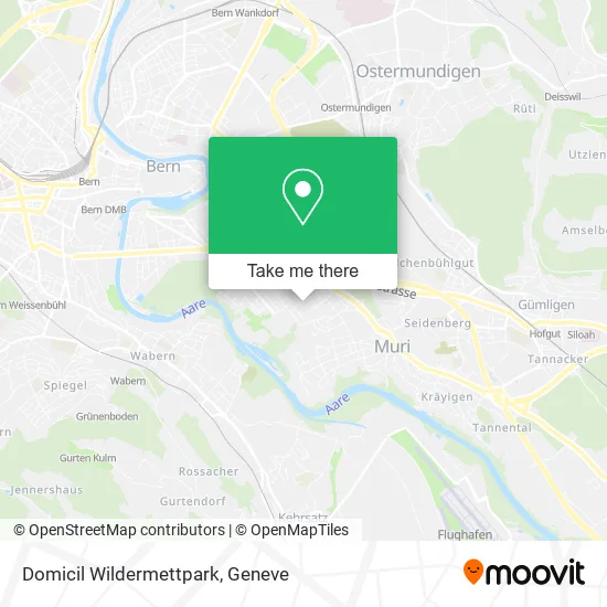 Domicil Wildermettpark map