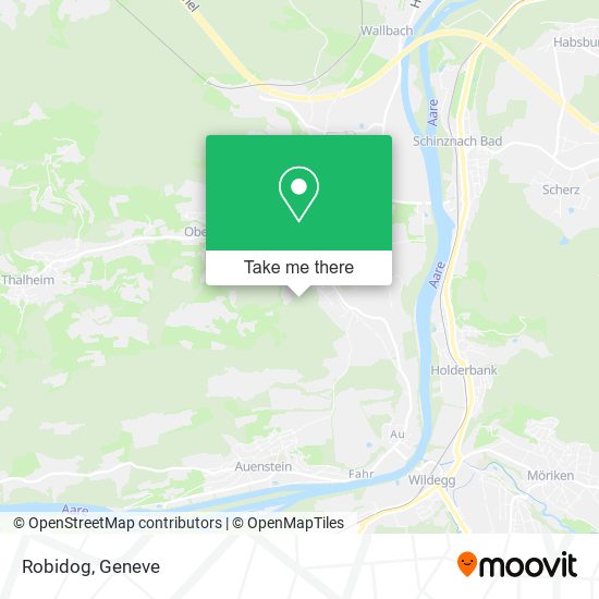 Robidog map