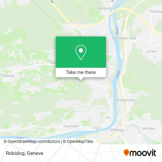 Robidog map