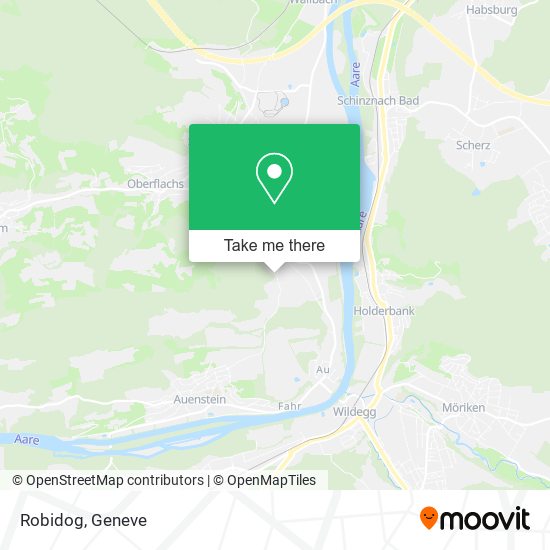 Robidog map