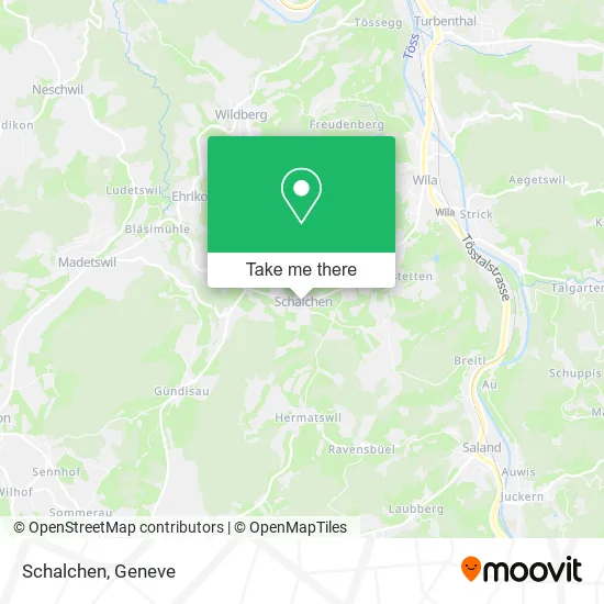 Schalchen map