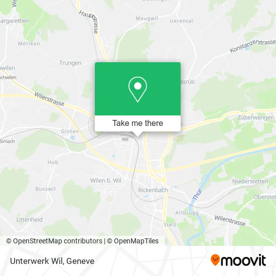 Unterwerk Wil map