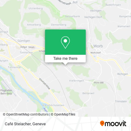 Café Steiacher map