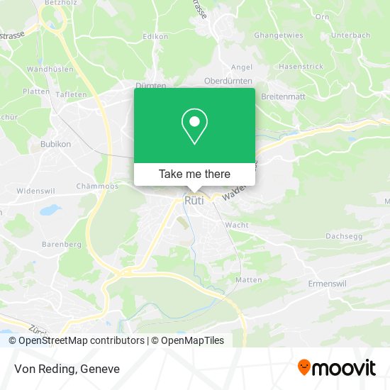 Von Reding map