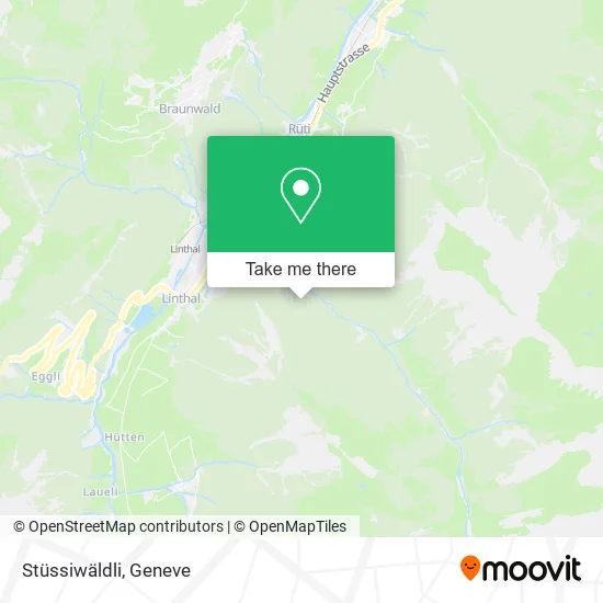 Stüssiwäldli map