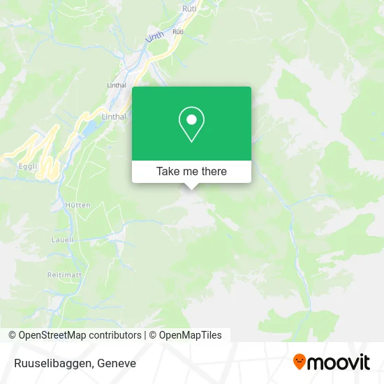 Ruuselibaggen map