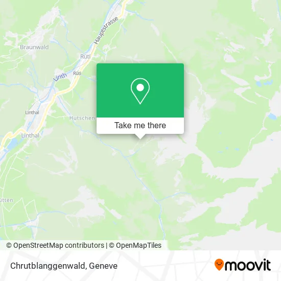 Chrutblanggenwald map