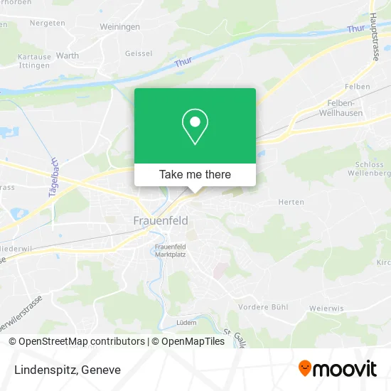 Lindenspitz map
