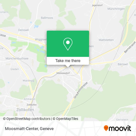 Moosmatt-Center map
