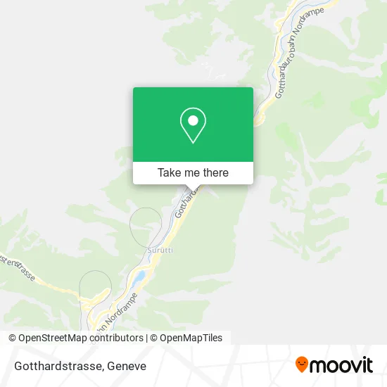 Gotthardstrasse map